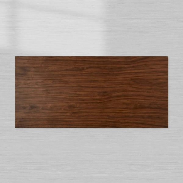 Ilaria Walnut Coffee Table Living Room Center Tea Table Classic Pedestal Cocktail Table - Image 4