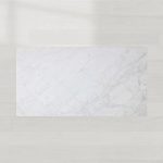 Cinzia Rectangle Stone Coffee Table Natural Marble Cocktail Table Plinth Base Sofa Center Tea Table - Image 8