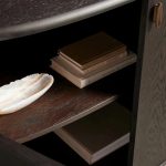 Bexler Natural Wood Sideboard Buffet Table Living Room Entryways Cabinet - Image 3