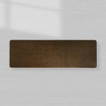 Warby Extension Dining Table with Solid Oak Wood Rectangular  Two 18" Leaves Mocha Finish - Image 5