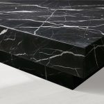 Cinzia Rectangle Stone Coffee Table Natural Marble Cocktail Table Plinth Base Sofa Center Tea Table - Image 3