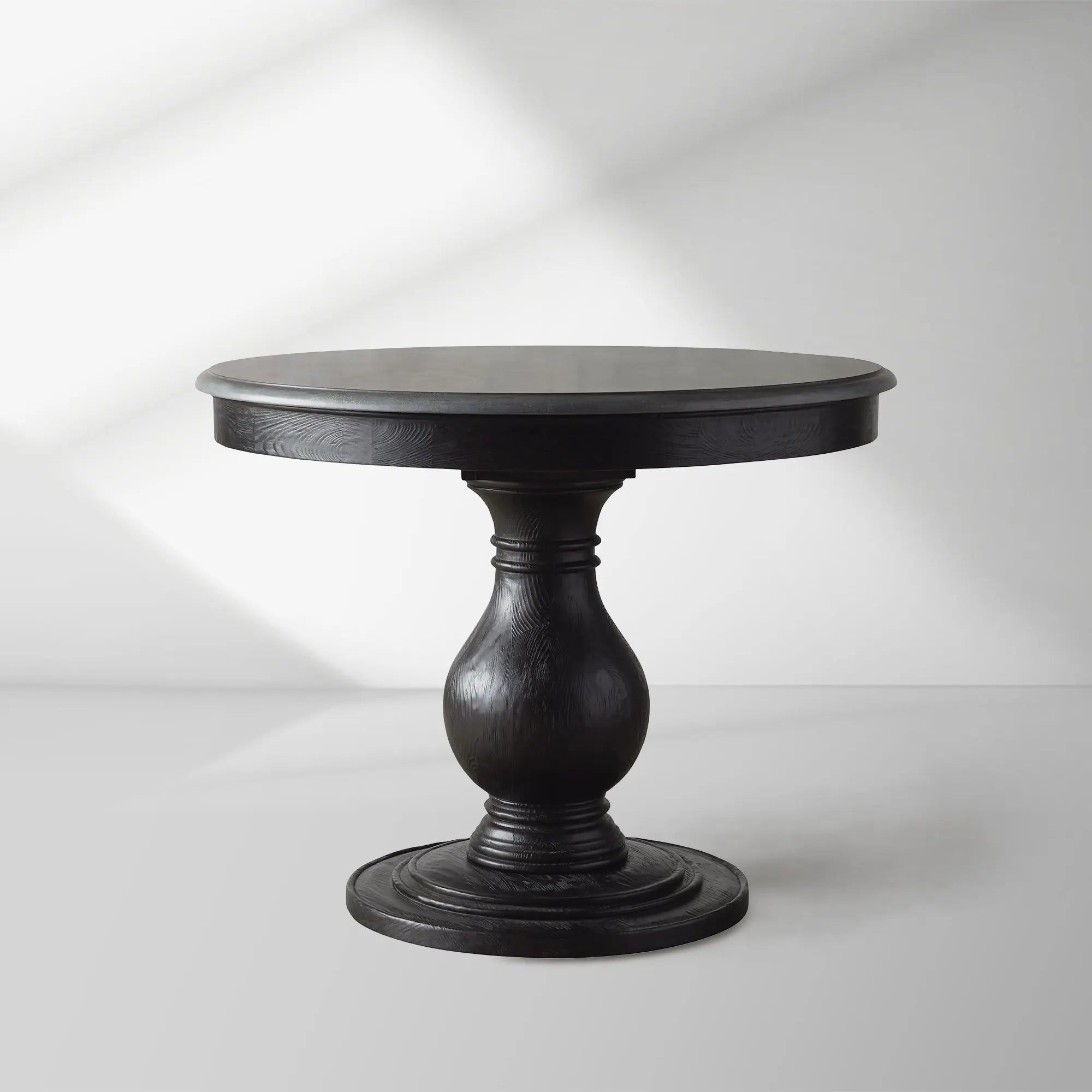2000x2000_20250911_22_1_13bd28e5-8b77-4245-8414-7ba848c7511a.jpg Luca Round Natural Stone Tabletop Dining Table With Pine Base - Image 1