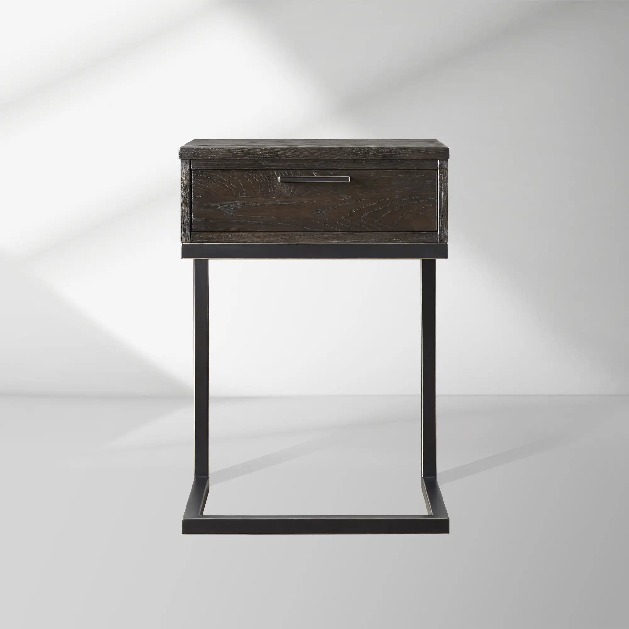 2000x2000_20250912_22_1_120d56f6-b484-4fd2-b43b-aa390beae720.jpg Palmer Wood Storage Nightstand Sleek Iron Frame Night side Table - Image 1