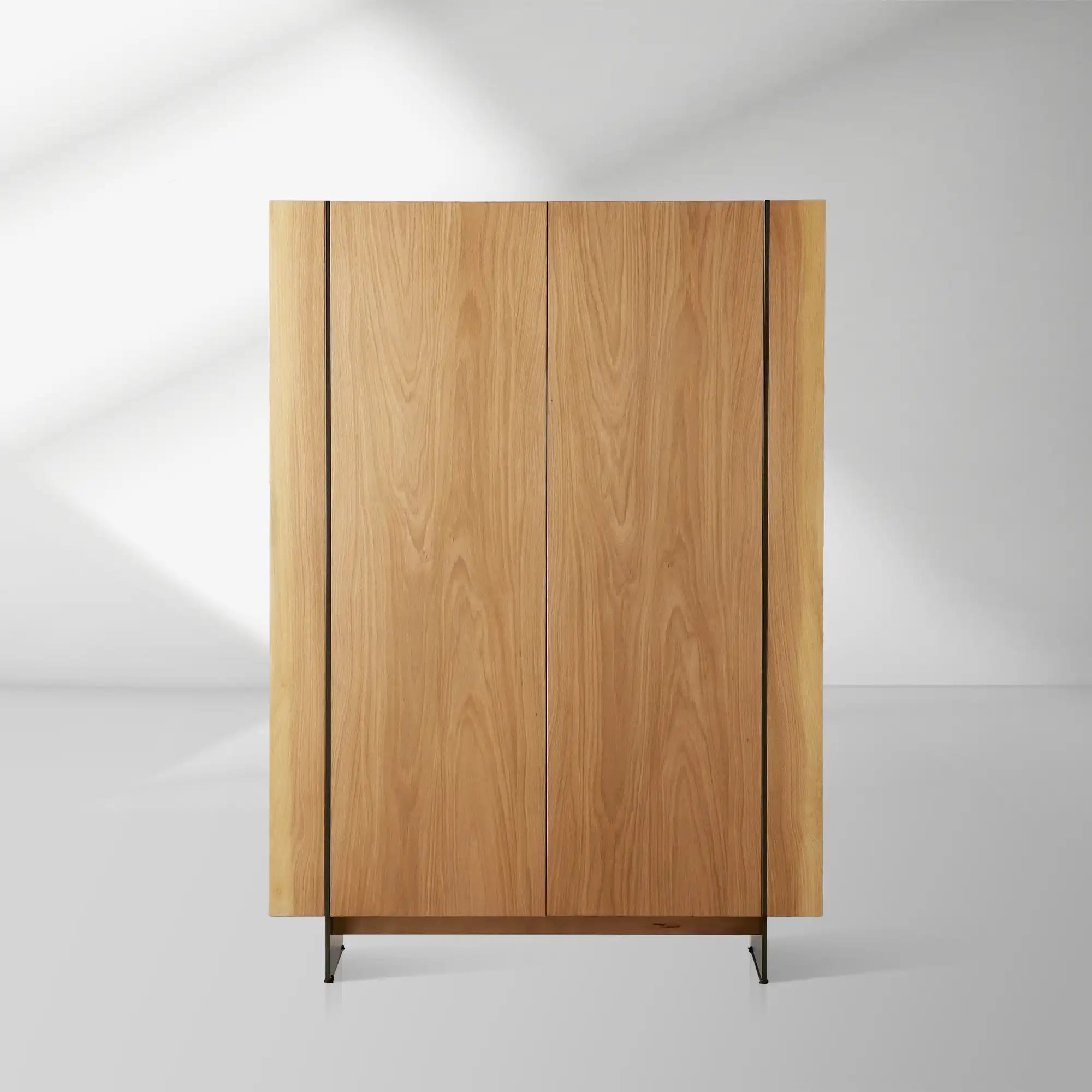 2000x2000_20250912_22_1_17505f92-2d25-4314-8bea-9c37fd231012.jpg Mihaela Oak Wood Tall Cabinet Wine Barrel Inspired - Image 1