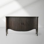 Conrad Solid Teak Sideboard Wood Vintage Storage Cabinets