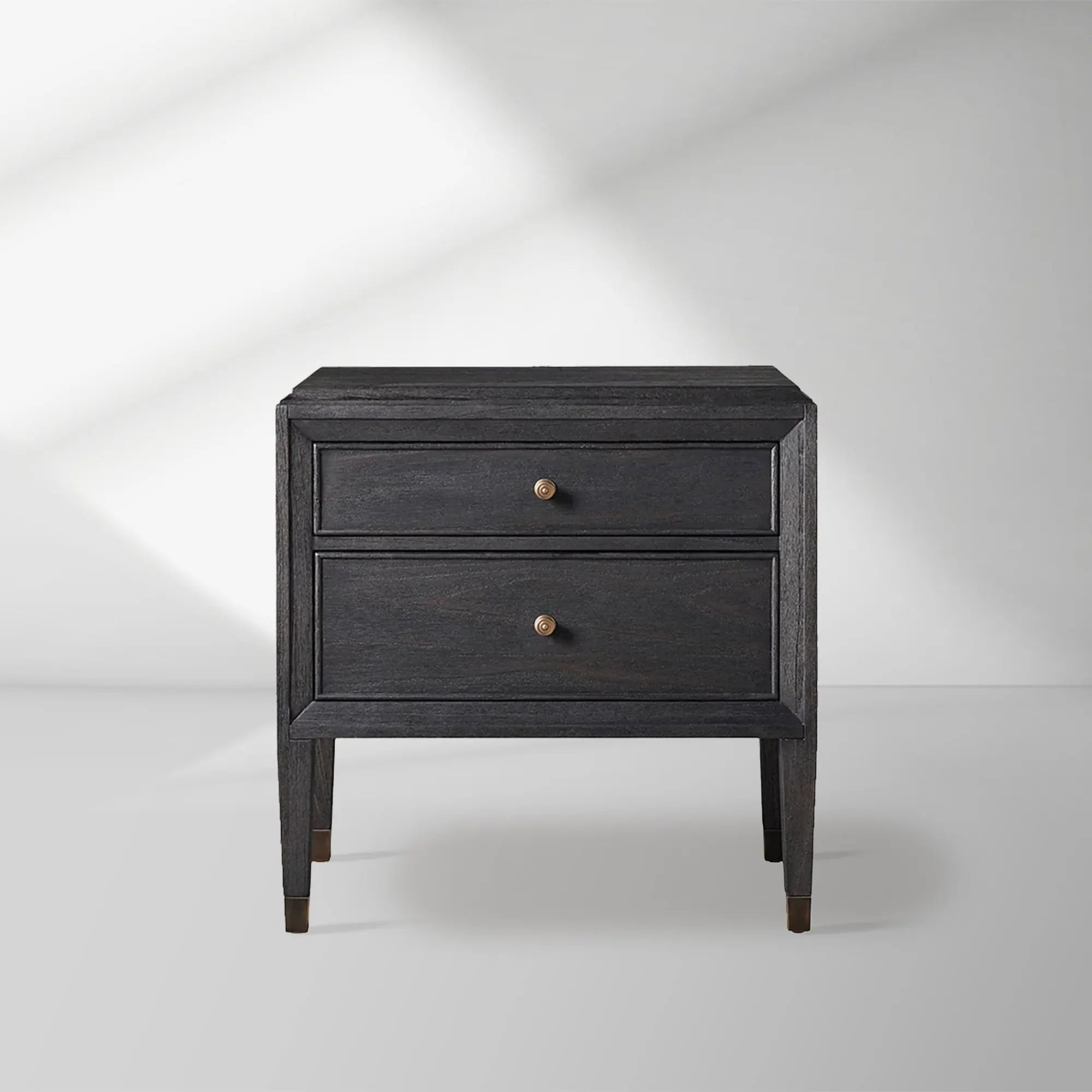2000x2000_20250912_22_1_588e1f27-7113-49db-9d18-2b377f48ea7d.jpg Lenox Wood Nightstand French Antique Bedside table With Two Drawers Chest - Image 1