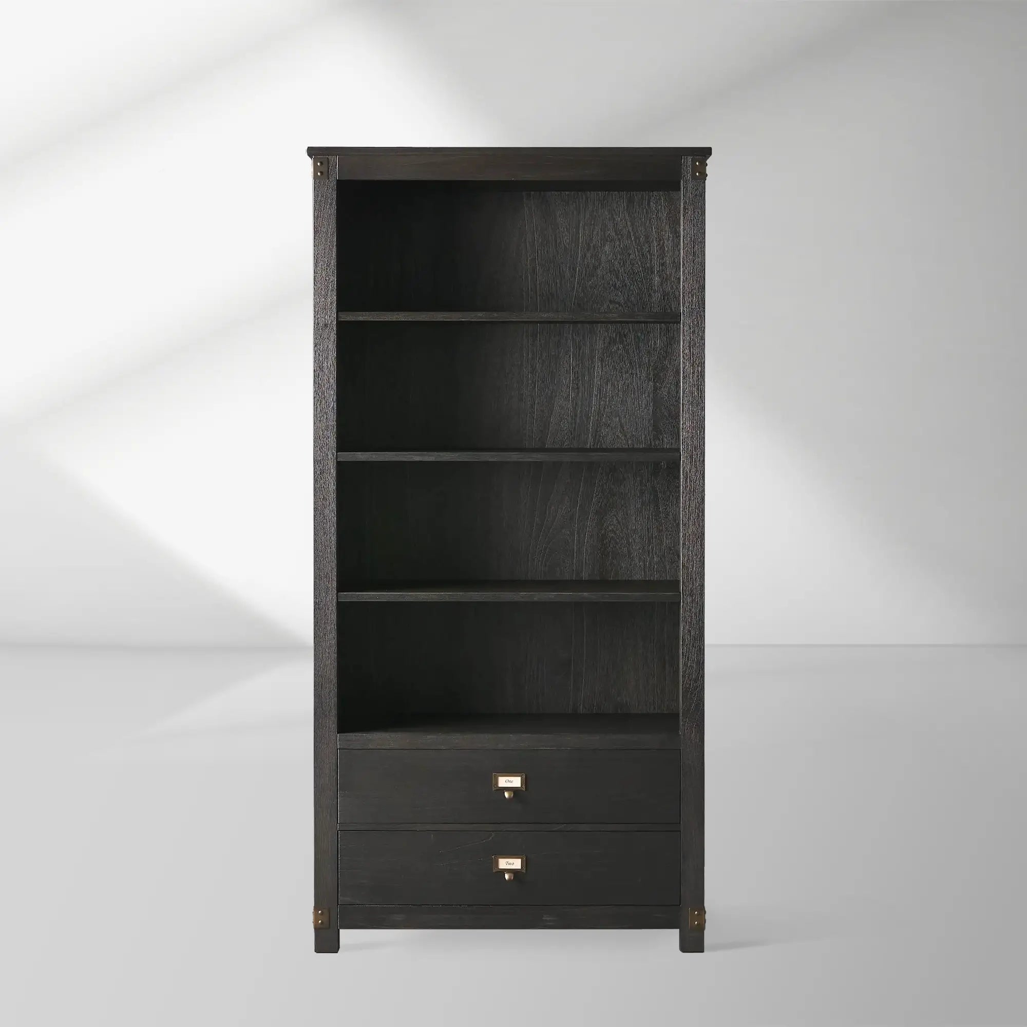 2000x2000_20250912_22_1_c4ca1034-2f10-443c-a053-4b6f40691302.jpg Telegraph Solid Wood Office Bookcase Hand-Distressed Tall Cabinets - Image 1