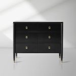 Lavenir French 6-Drawer Chest Dressers Wood Storage Cabinet