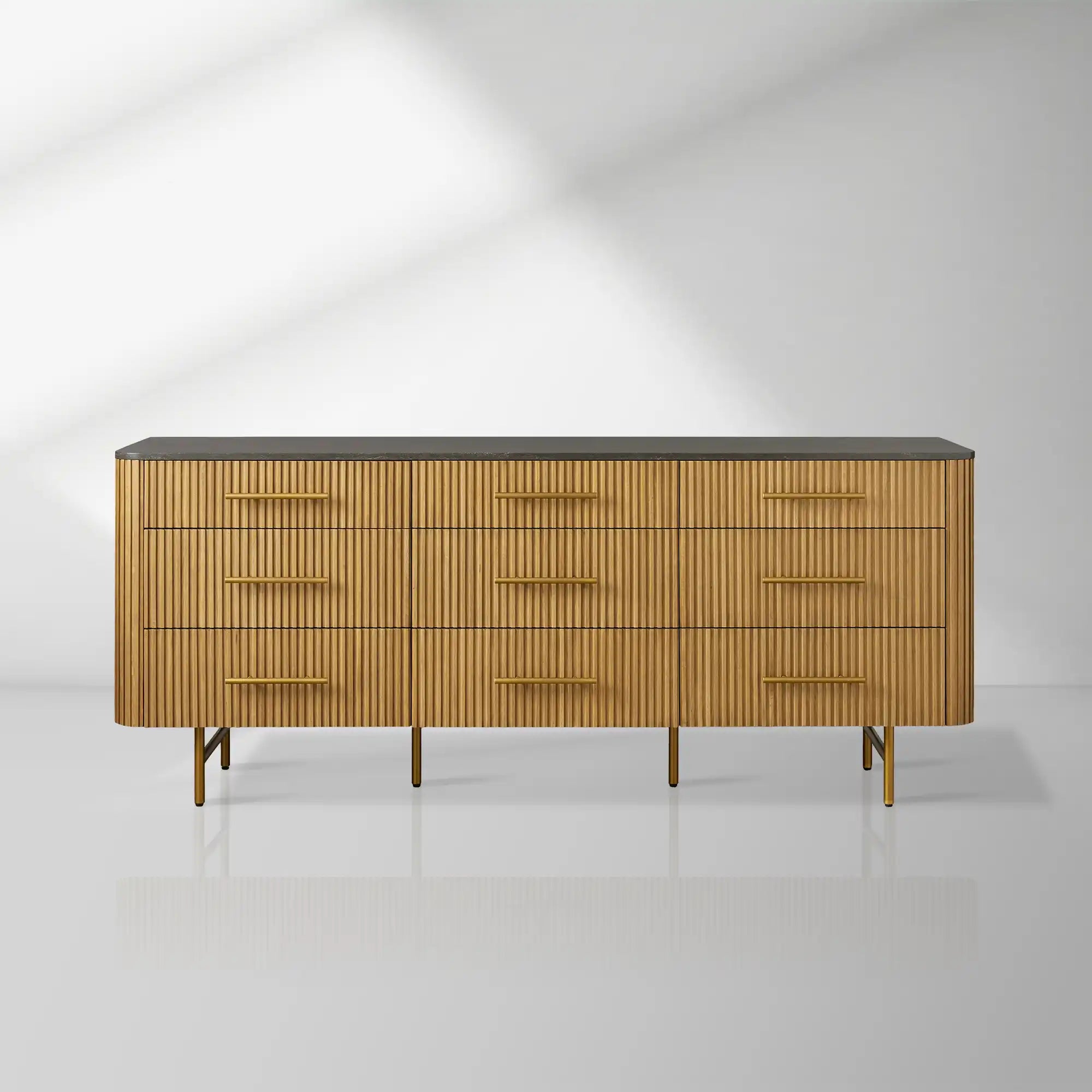 2000x2000_20250912_22_1_ea9ba841-9b8b-4f66-9a2d-80157d2a19d6.jpg Finnley Wood Nine-Drawer Dresser with Natural Stone Drawer Chest Cabinet - Image 1