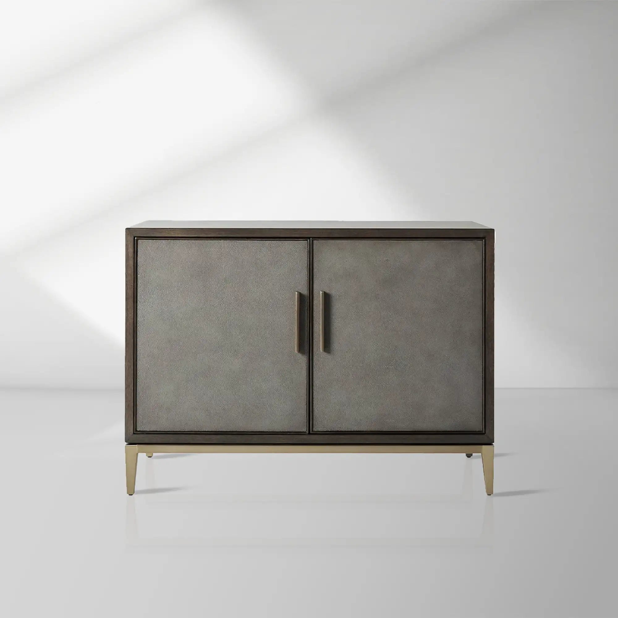 2000x2000_20250912_22_1_eee75ee6-c17e-4e55-ad13-ec4bc491a16f.jpg Malone Two-Door Wood Buffet Cabinet Sideboard With Leather Accents - Image 1