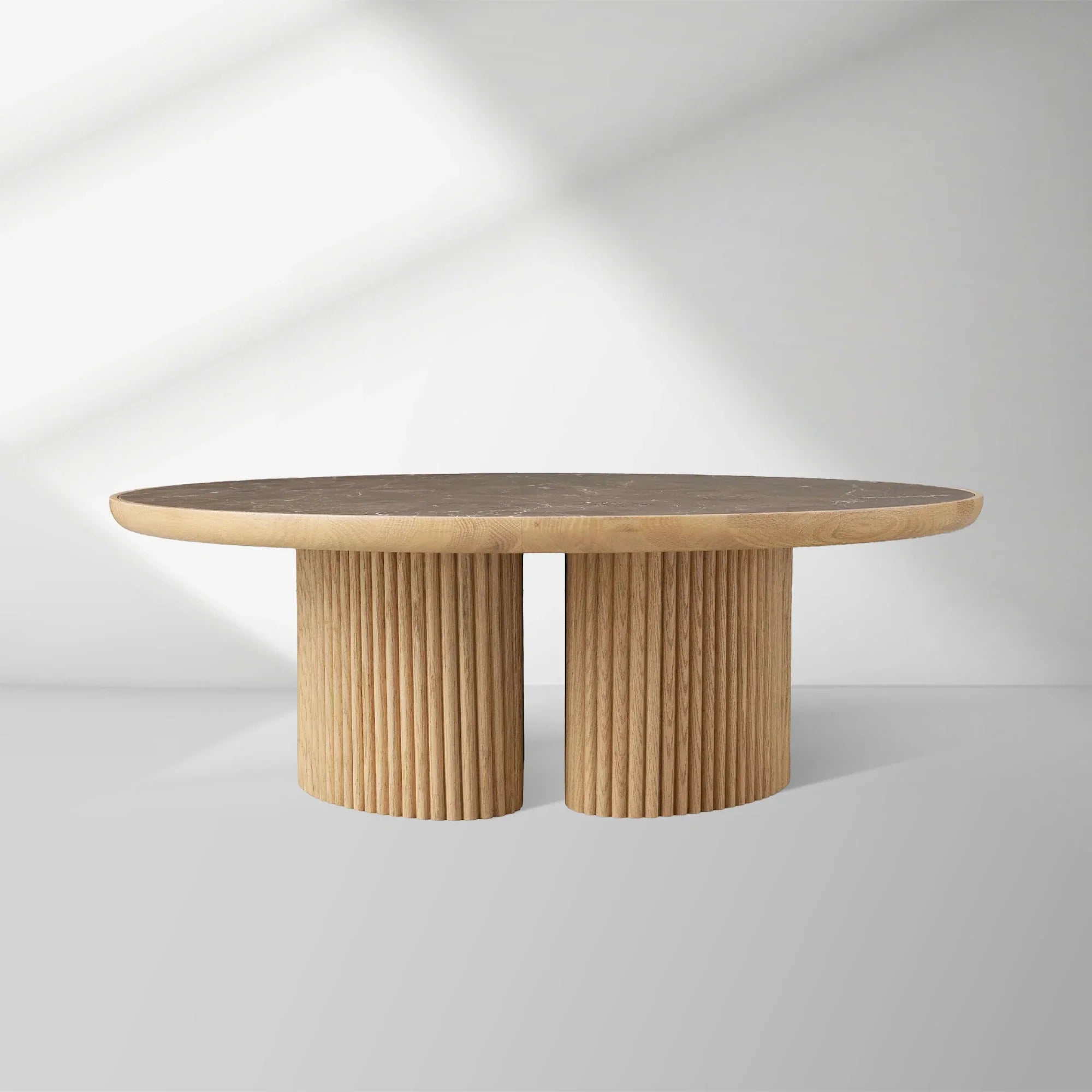 2000x2000_20251009_CT_1_639047ac-4839-4b3b-baa5-6eb02af9937b.jpg Aster Wood Round Coffee Table Contemporary Sofa Center Tea Table - Image 1