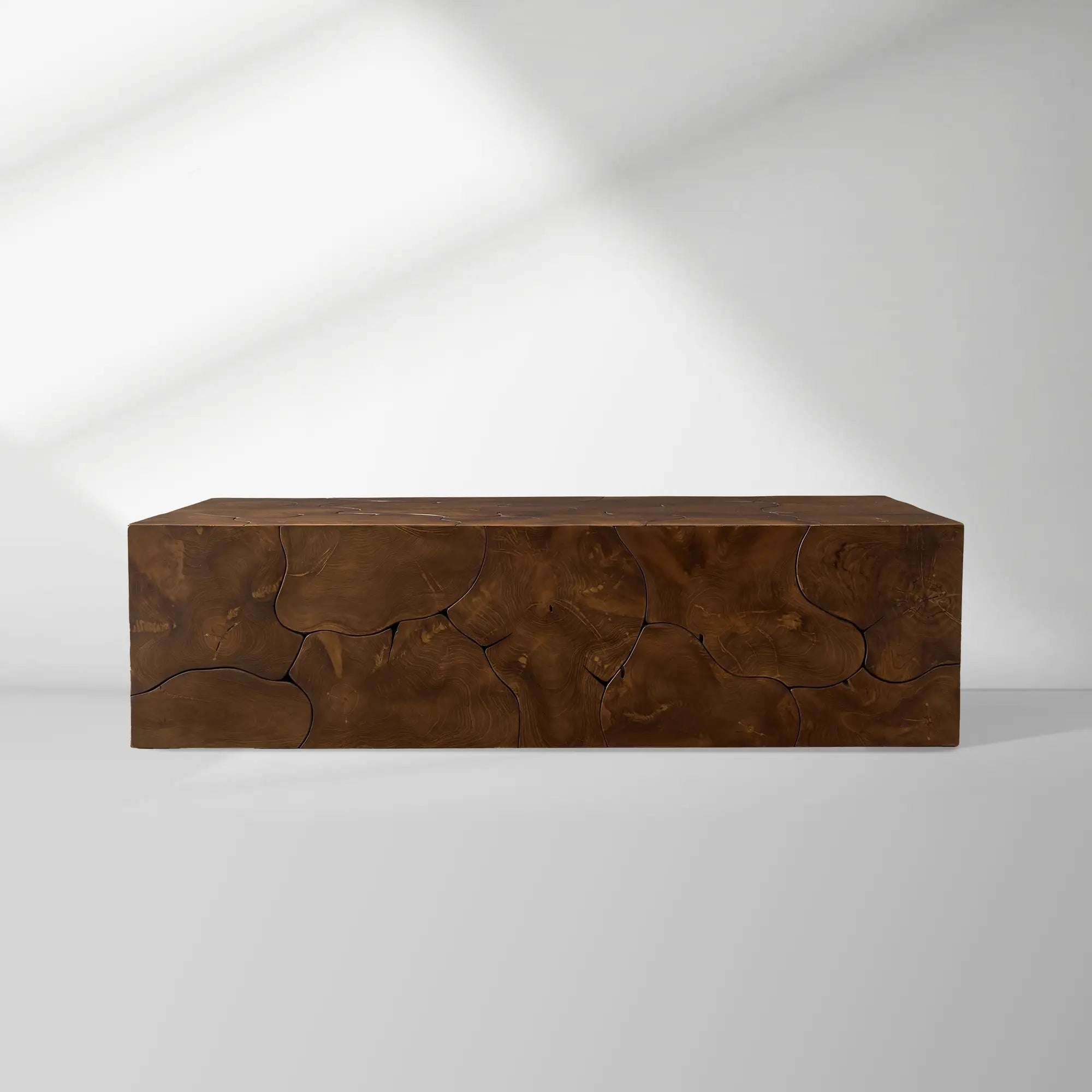 2000x2000_20251113_HL_1_51014717-4011-43ee-ad04-f18594202b67.jpg Kalmar Teak Wood Coffee Table Living Room Rectangle Center Tea Table Unique Cocktail Table - Image 1