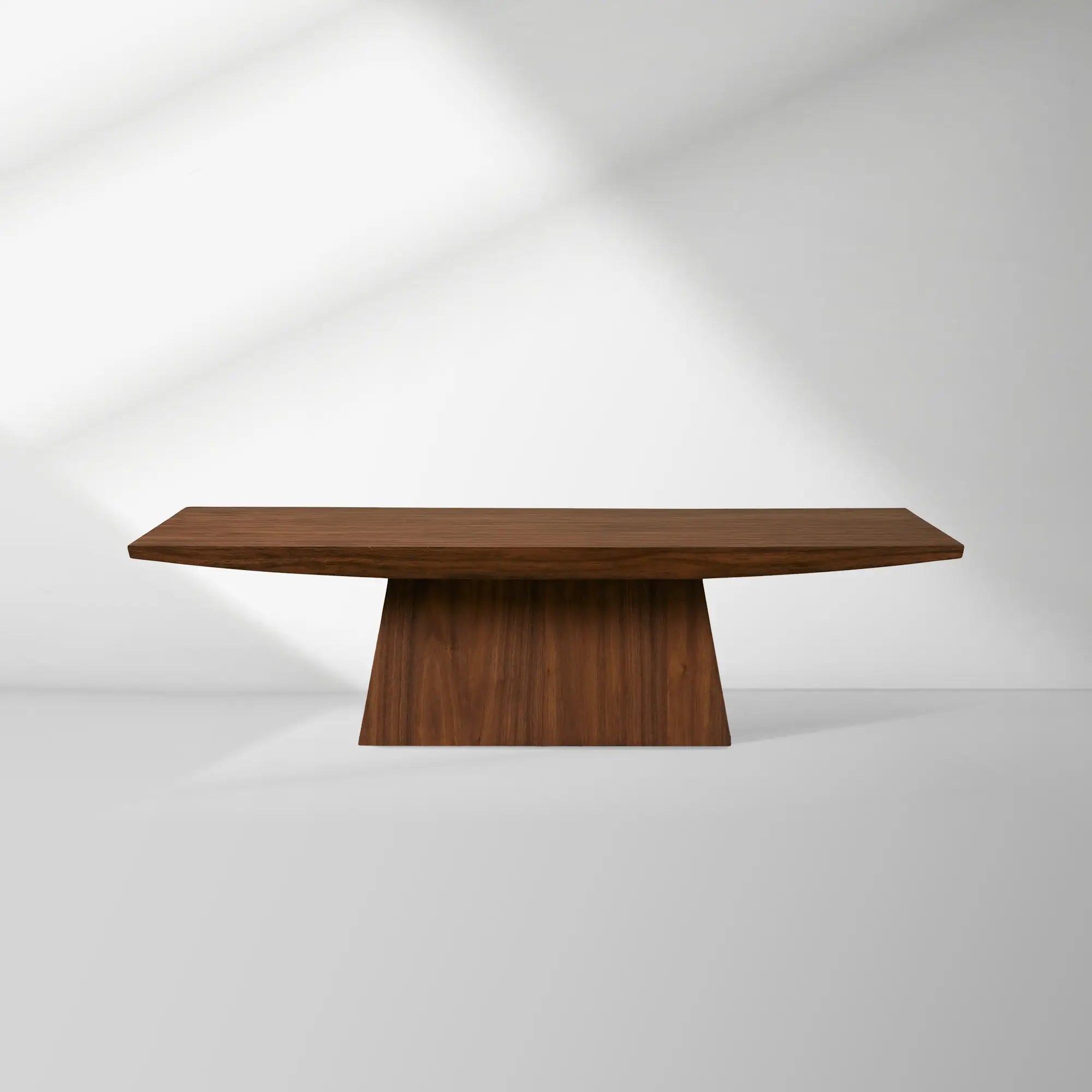 2000x2000_20251113_HL_1_7b9ccf04-7a47-4792-ab03-932f91cb94a5.jpg Ilaria Walnut Coffee Table Living Room Center Tea Table Classic Pedestal Cocktail Table - Image 1