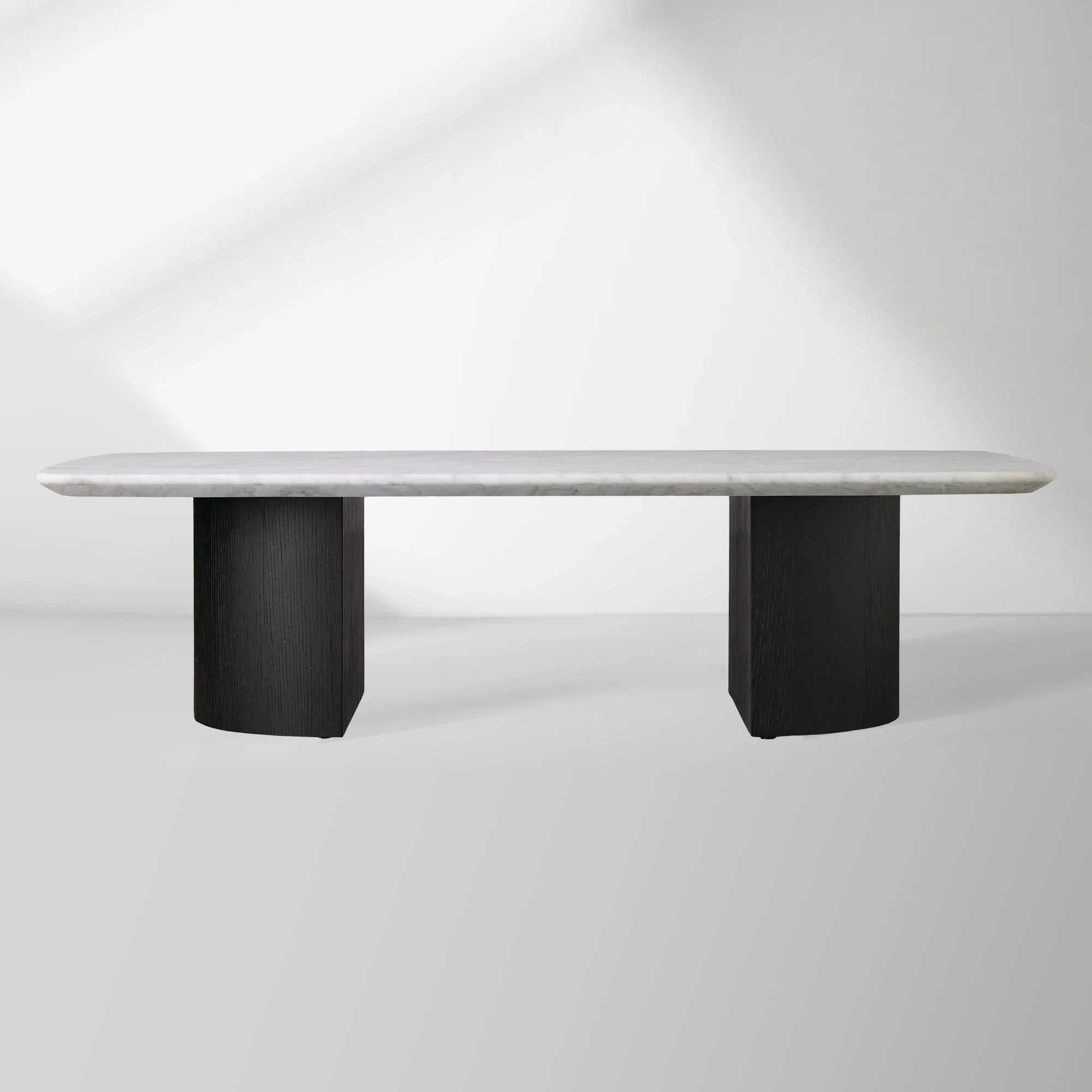 2000x2000_20251113_HL_1_bbb3672a-e22d-4816-bb75-173493c45949.jpg Saint Germain Marble Top Coffee Table Oak Wood Dauphine Base Cocktail Table Living Room Ston Top Center Tea Table - Image 1
