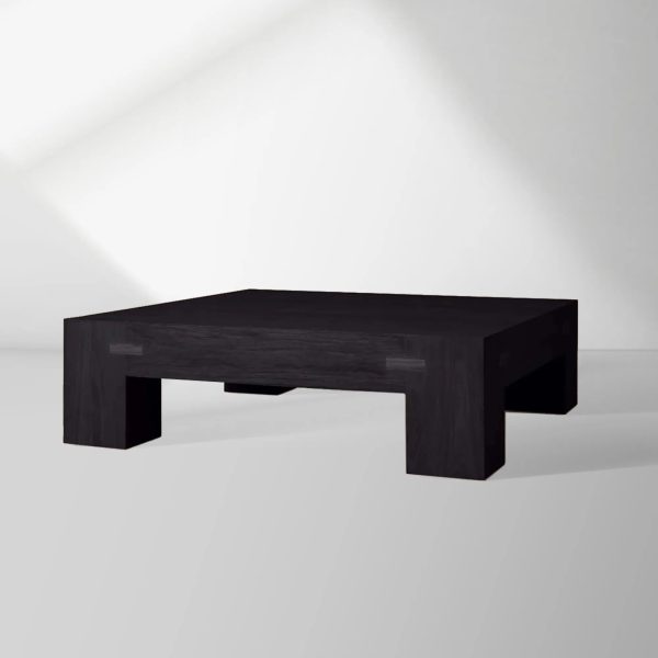 Paxton Oak Coffee Table Modern Living Room Center Tea Table Wood Cocktail Table - Image 4