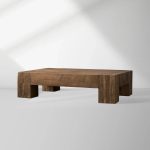 Ubud Reclaimed Teak Coffee Table Wood Living Room Center Tea Table Vintage Cocktail Table - Image 2