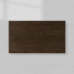 Sullivan Rectangular Oak Coffee Table Black Plinth Base Cocktail Table Wood Living Room Center Tea Table - Image 8