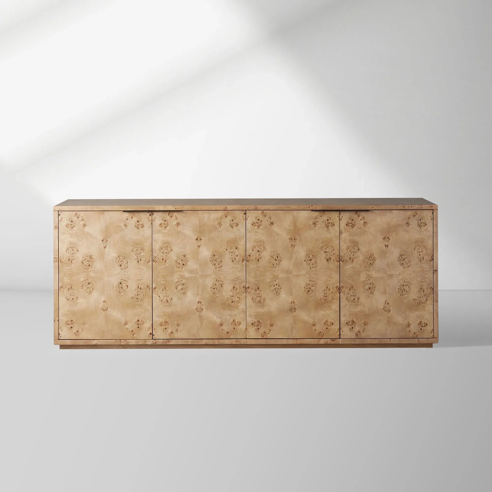 2000x2000_20260120_HL_a1_3ca4c1d0-cbe4-4295-812d-a9e31b735497.jpg Corey Mappa Burl Wood Sideboard Modern Buffet Storage Living Room Entryways TV Cabinet - Image 1