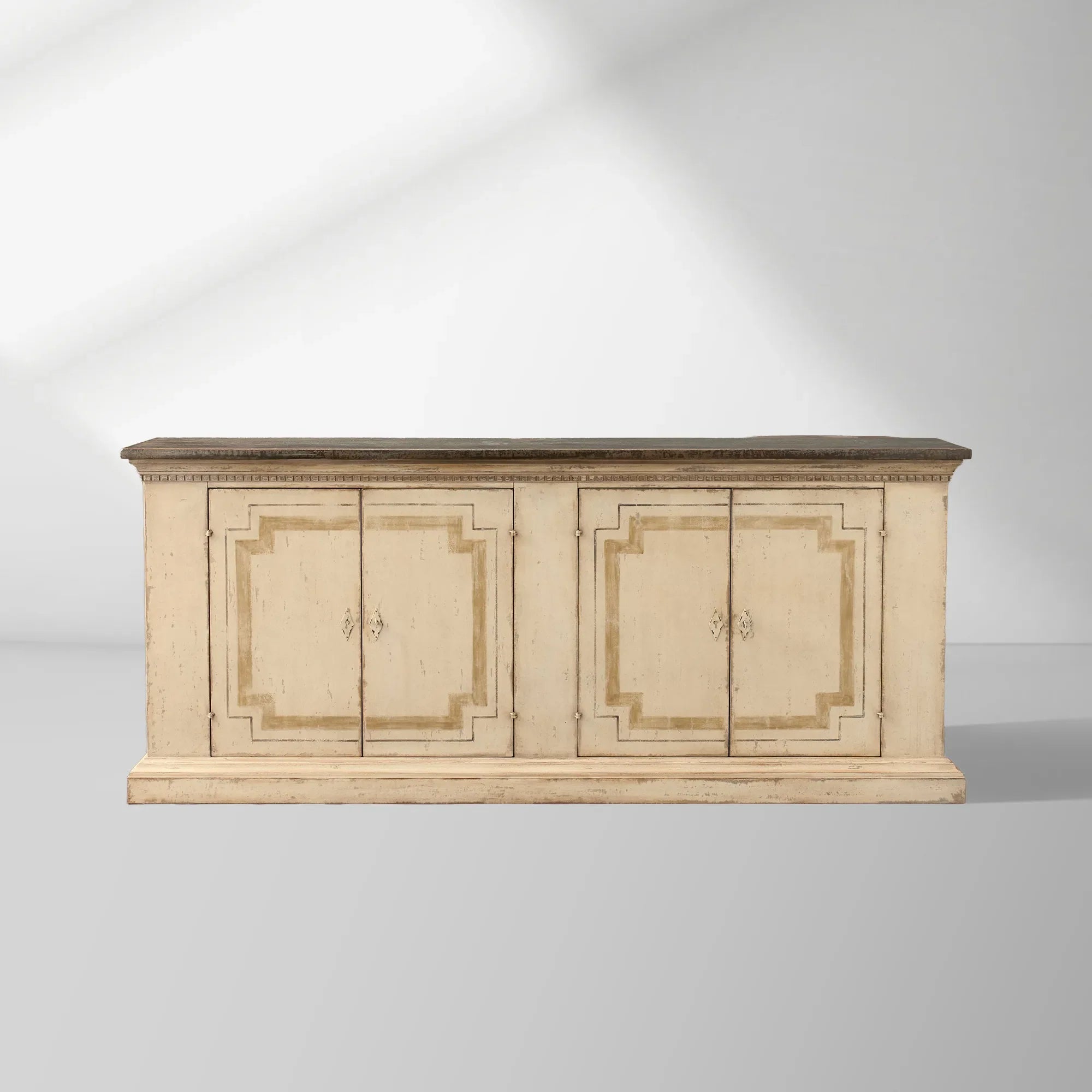 2000x2000_HL_20260120_1_146eee71-a006-4518-a53f-9b8909e7f374.jpg Oriana Bell’Arte Poplar Wood Sideboard Buffet Table Living Room Antique Entryways Two Drawers Cabinet - Image 1