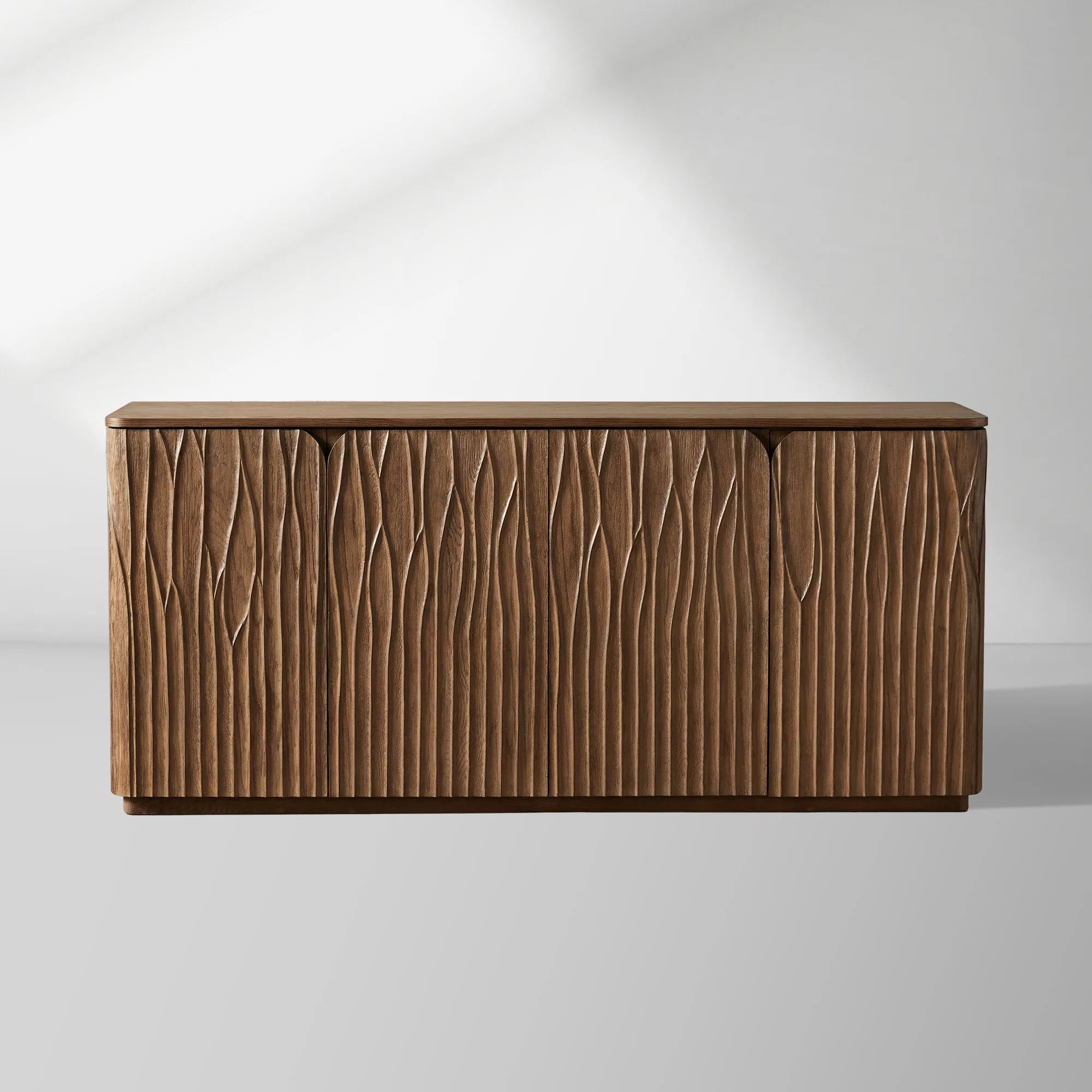 2000x2000_HL_20260120_1_c09b1790-cdcf-41ce-849e-a882dc7f78b2.jpg Norris Wood Sideboard Modern Buffet Table with Fiberglass Base Living Room Entryways Cabinet - Image 1