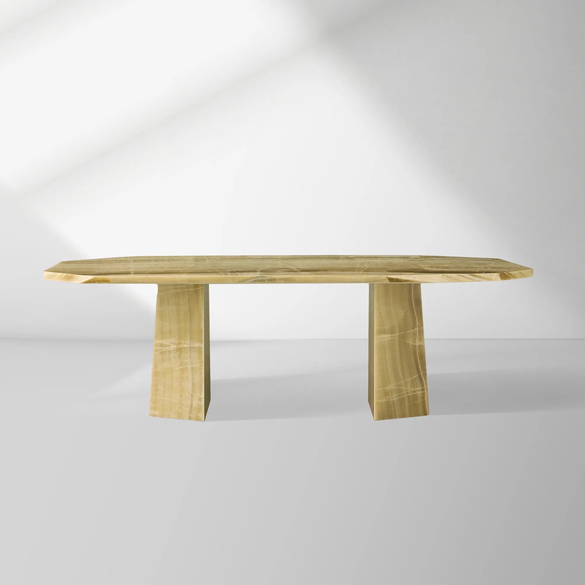 2000x2000_HL_20260120_1_d3a2a8f4-4a1d-4781-8f30-ed6895ee2811.jpg Zyra Dining Table with Olid Green Onyx & Solid Stone - Image 1