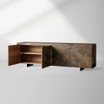 Polanco Salvaged Ash Sideboard Wood Buffet Cabinet Table Living Room Entryways TV Cabinet - Image 2
