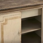Oriana Bell’Arte Poplar Wood Sideboard Buffet Table Living Room Antique Entryways Two Drawers Cabinet - Image 3