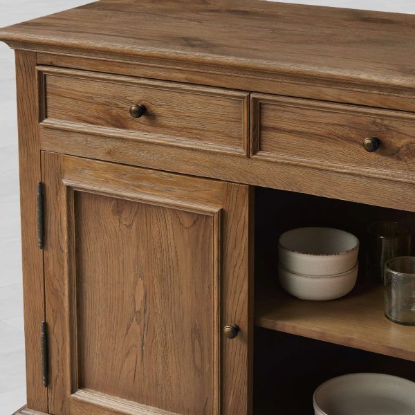 Kensington Reclaimed Sideboard Wood Buffet Cabinet Table Living Room Entryways Cabinet - Image 3
