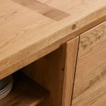 Panta Romanian White Oak Sideboard Buffet Table Wood Living Room Entryways Cabinet - Image 3