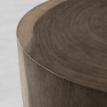 Toluca Guanacaste wood Coffee Table with Metal Base Cocktail Table Living Room Center Tea Table - Image 4