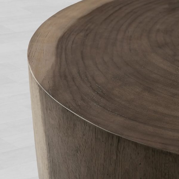 Toluca Guanacaste wood Coffee Table with Metal Base Cocktail Table Living Room Center Tea Table - Image 4