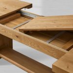 Redding Extending Dining Table with Solid Oak Wood & Two Self-Storing Leaves - Image 5