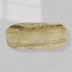 Zyra Dining Table with Olid Green Onyx & Solid Stone - Image 5