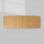 Redding Extending Dining Table with Solid Oak Wood & Two Self-Storing Leaves - Image 6