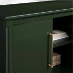 Oakleigh High-Gloss Lacquer Sideboard Wood Buffet Tables Living Room Entryways Storage Cabinet - Image 4