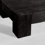 Ubud Square Reclaimed Teak Coffee Table Wood Living Room Center Tea Table Vintage Cocktail Table - Image 3