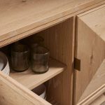 Pelham Indonesia Distressed Sideboard Wood Buffet Table Wood Living Room Entryways TV Cabinet - Image 3