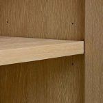 Nason Modular Oak Tall Display Cabinet Modern Living Room Large lockers - Image 8