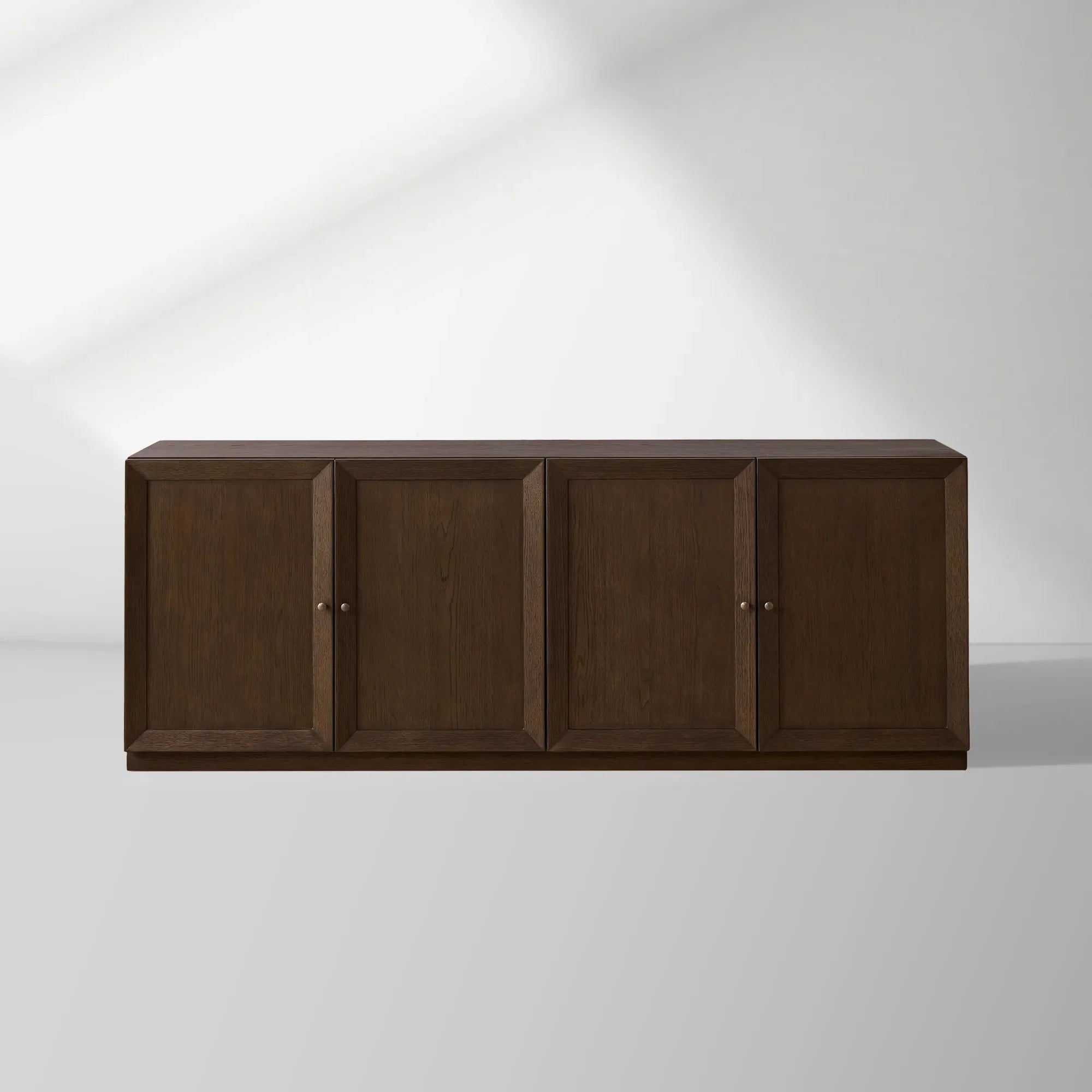 2000x2000_HL_20260120_b1_0b93e522-5b59-4ca4-a16c-6d8e3f8c7b44.jpg Nason Modular Four-Door Media TV Stand in Solid Oak Side Cabinet Television Storage Unit Wood Sideboard - Image 1