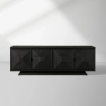 Pelham Indonesia Distressed Sideboard Wood Buffet Table Wood Living Room Entryways TV Cabinet - Image 5