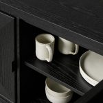 Pelham Indonesia Distressed Sideboard Wood Buffet Table Wood Living Room Entryways TV Cabinet - Image 7