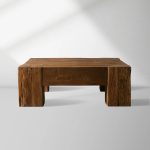 Ubud Square Reclaimed Teak Coffee Table Wood Living Room Center Tea Table Vintage Cocktail Table - Image 6