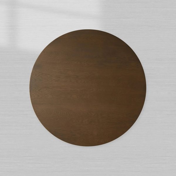 Perth Round Dining Table with Solid Romanian Wood - Image 4