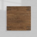 Ubud Square Reclaimed Teak Coffee Table Wood Living Room Center Tea Table Vintage Cocktail Table - Image 9