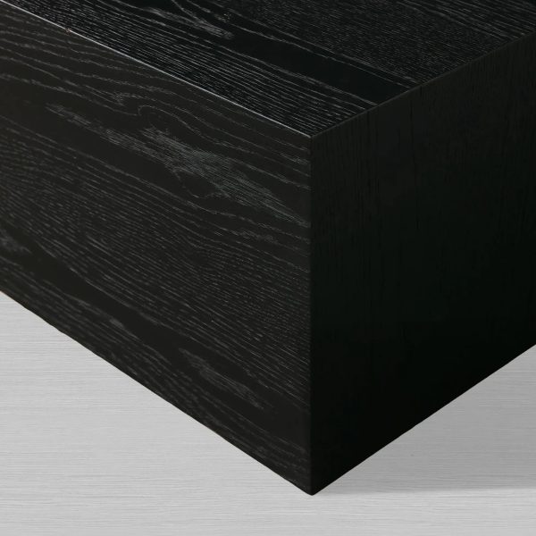 Sullivan Rectangle Coffee Table Living Room Oak Wood Center Tea Table Rural Cocktail Table - Image 6