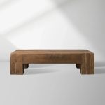 Ubud Square Reclaimed Teak Coffee Table Wood Living Room Center Tea Table Vintage Cocktail Table - Image 10