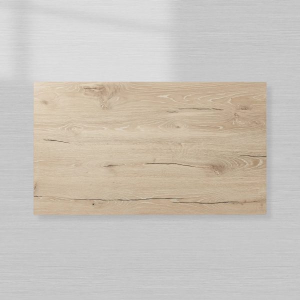 Sullivan Rectangle Coffee Table Living Room Oak Wood Center Tea Table Rural Cocktail Table - Image 3