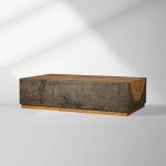 Acacius Yukas Wood Center Coffee Table Rectangular Tea Cocktail Table - Image 4