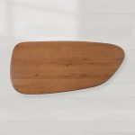 Akiro Wood Coffee Table Mid-Century Sofa  Center Cocktail Table Oak Tea Table - Image 4