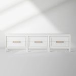 Rowan Modular TV Stand Unit Wood Entryways Storage Sideboard with Drawers